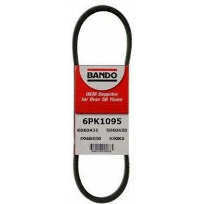Air Conditioning And Alternator Belt by BANDO USA - 6PK1095 pa2