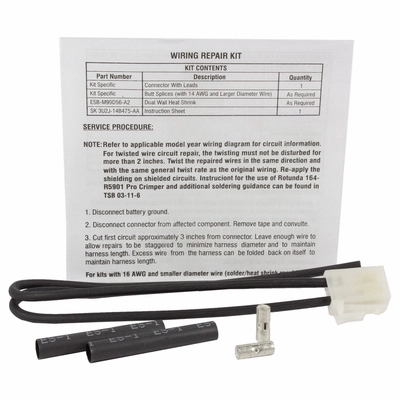 Air Conditioning And Heater Control Connector by MOTORCRAFT - WPT980 pa1