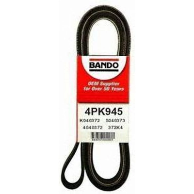 Air Conditioning And Power Steering Belt by BANDO USA - 4PK945 pa5