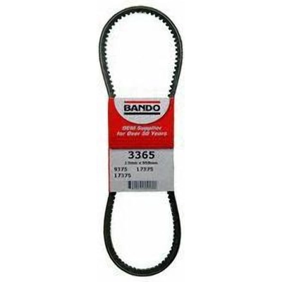 Air Conditioning And Water Pump Belt by BANDO USA - 3365 pa2