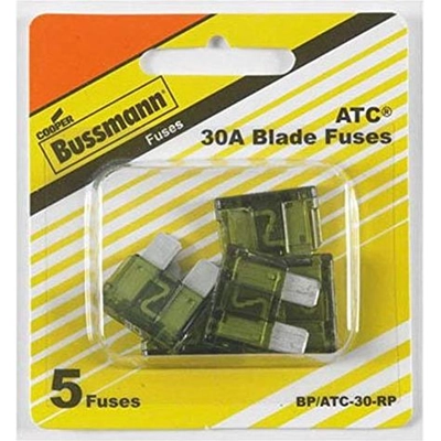 Fusible du moteur de soufflerie de climatisation by BUSSMANN - BP/ATC30RP pa2