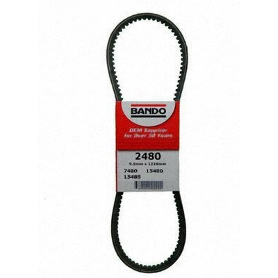 Air Conditioning Compressor Belt by BANDO USA - 2480 pa3