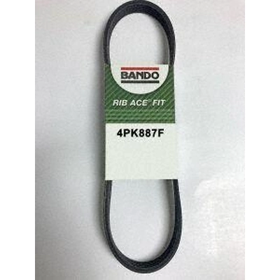Air Conditioning Compressor Belt by BANDO USA - 4PK887F pa1