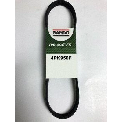 Air Conditioning Compressor Belt by BANDO USA - 4PK950F pa1