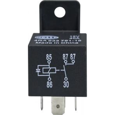 Air Conditioning Compressor Clutch Relay by HELLA - 965400071 pa1