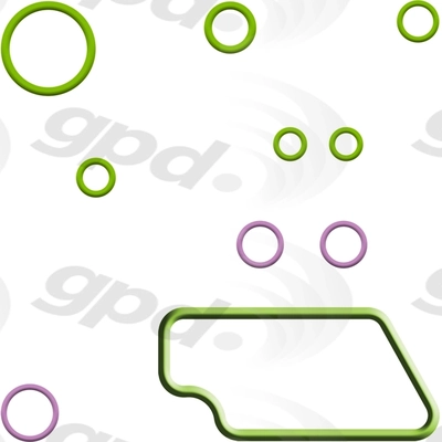 Air Conditioning Seal Repair Kit by GLOBAL PARTS DISTRIBUTORS - 1321407 pa1