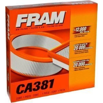 Air Filter by FRAM - CA381 pa5