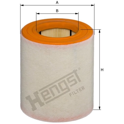 HENGST FILTER - E1054L - Filtre à air Insert pa2