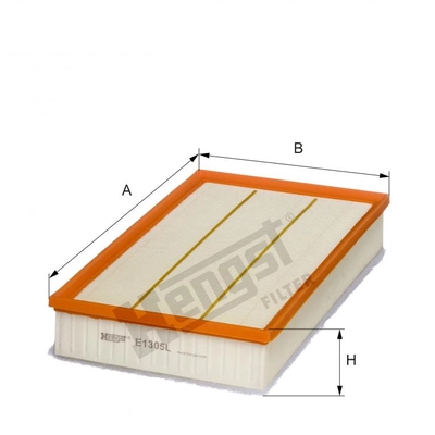 HENGST FILTER - E1305L - Air Filter Insert pa2