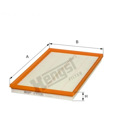 HENGST FILTER - E1332L - Filtre à air Insert pa2