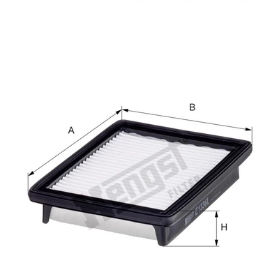 HENGST FILTER - E1336L - Air Filter Insert pa2