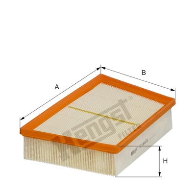 HENGST FILTER - E1446L - Air Filter Insert pa1