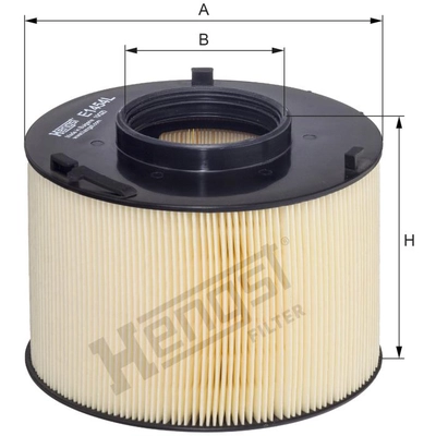 HENGST FILTER - E1454L - Air Filter Insert pa2