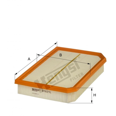 HENGST FILTER - E1621L - Air Filter Insert pa2