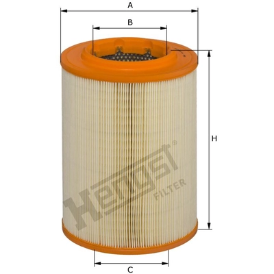 HENGST FILTER - E169L - Air Filter Insert pa2