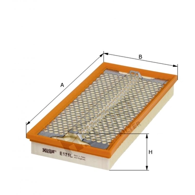 HENGST FILTER - E171L - Air Filter Insert pa2