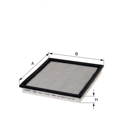 HENGST FILTER - E581L - Filtre à air Insert pa2