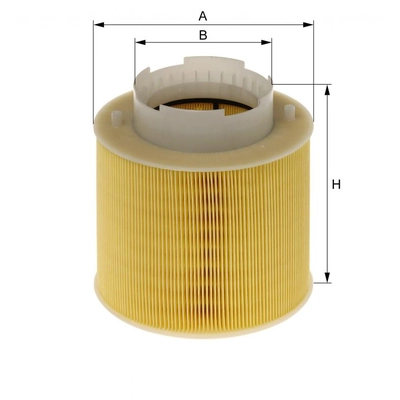 HENGST FILTER - E647L - Air Filter Insert pa2