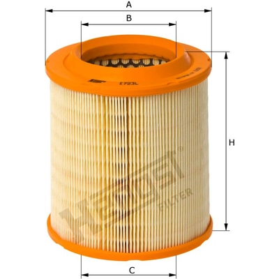 HENGST FILTER - E723L - Air Filter Insert pa2