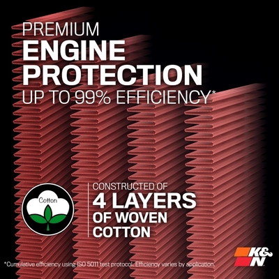Air Filter by K & N ENGINEERING - 33-2036 pa3