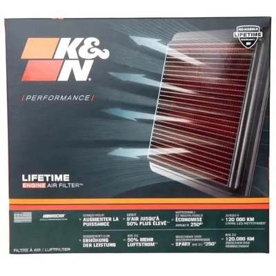 K & N ENGINEERING - 33-2439 - Air Filter pa8