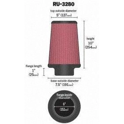 Air Filter by K & N ENGINEERING - RU3280 pa1