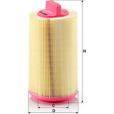 MANN-FILTER - C14-114 - Air Filter pa8