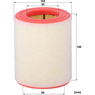 MANN-FILTER - C16-005 - Air Filter pa6