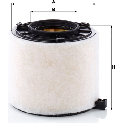 MANN-FILTER - C17-010 -  Air Filter pa2