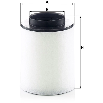 MANN-FILTER - C17023 - Air Filter pa2