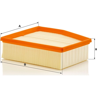 Air Filter by MANN-FILTER - C23-124 pa3