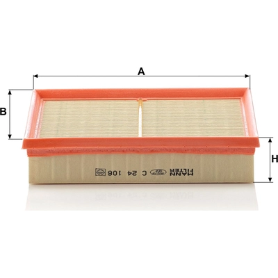 MANN-FILTER - C24-106 - Air Filter pa6