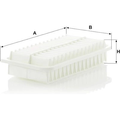 MANN-FILTER - C2620 - Air Filter pa3