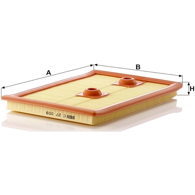 MANN-FILTER - C27-009 - Filtre à air pa2