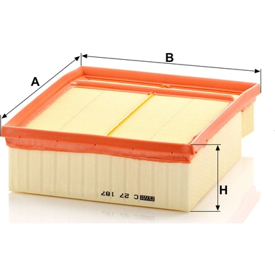 MANN-FILTER - C27-187 - Air Filter pa5