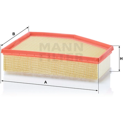 MANN-FILTER - C28-037 - Filtre à air pa3