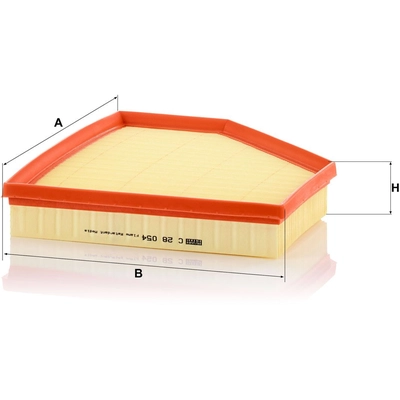 MANN-FILTER - C28-054 - Air Filter pa2