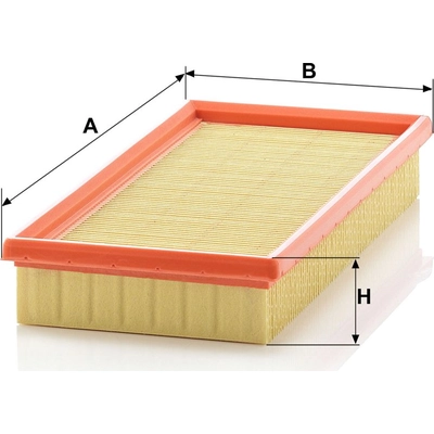MANN-FILTER - C2860 - Air Filter pa4