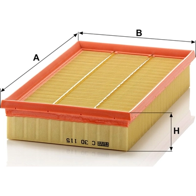 MANN-FILTER - C30-115 - Air Filter pa2