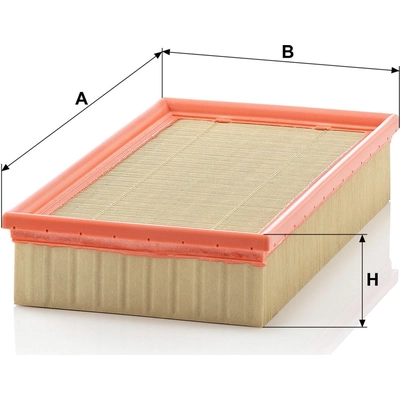 Air Filter by MANN-FILTER - C31-144 pa2