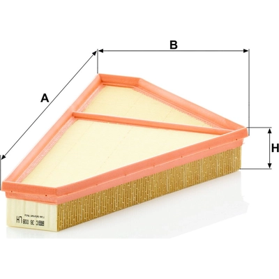 Air Filter by MANN-FILTER - C36-008 pa3