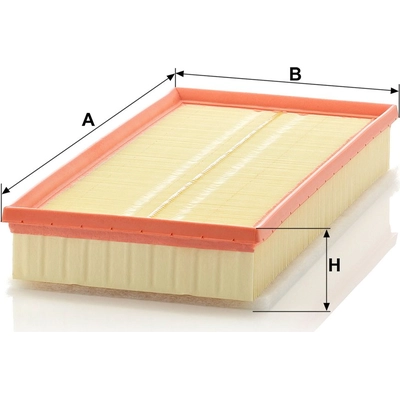MANN-FILTER - C37-153/1 - Air Filter pa10