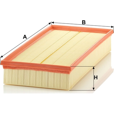 Air Filter by MANN-FILTER - C39-201 pa3