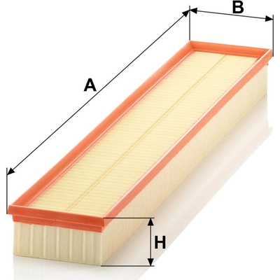 Air Filter by MANN-FILTER - C69-226 pa3
