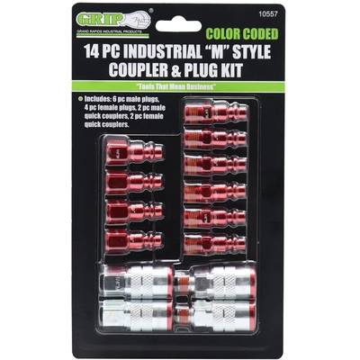 Air Hose Coupler & Plug Kit by GRIP - 10557 pa3