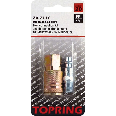 TOPRING - 20-711C - Air Hose Coupler & Plug Kit (Pack of 8) pa2