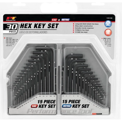 Allen Key Set by PERFORMANCE TOOL - W80288 pa2
