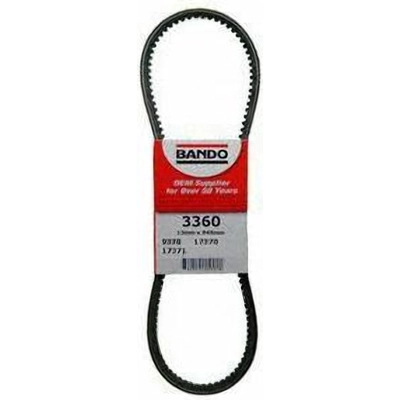 Courroie d'alternateur et ventilateur by BANDO USA - 3360 pa2