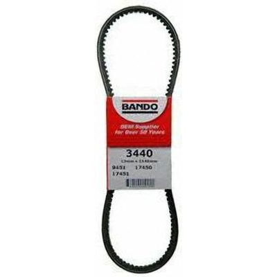 Alternator And Water Pump Belt by BANDO USA - 3440 pa2