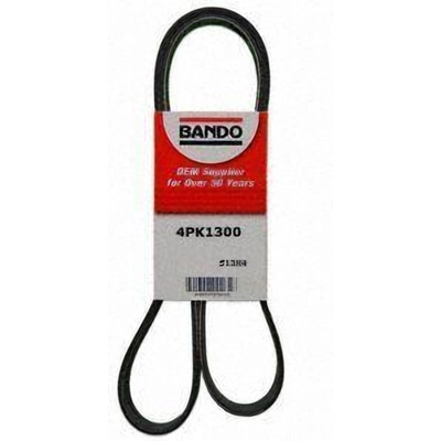 Alternator And Water Pump Belt by BANDO USA - 4PK1300 pa2